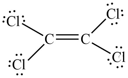 What is the expected bond angle between the central atom and any two adjacent chlorine atoms for ...