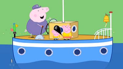 Watch Peppa Pig Season 3 Episode 1: Peppa Pig - Work and Play/Washing/The Camper Van/The Library ...