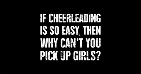 Cute And Funny Cheerleader Cheerleading Quote - Cheerleader - Sticker ...