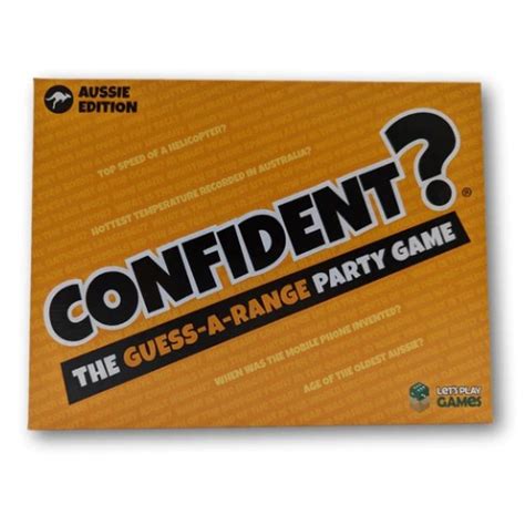 CONFIDENT? AUSTRALIAN EDITION - Games World