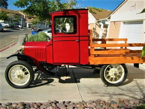 1925 Ford Model T Pickup Truck, Red for sale: photos, technical ...