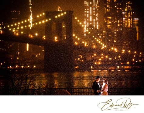 Brooklyn Bridge Park Brooklyn New York Wedding Photo - Edward Dye Photography