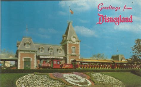 Disneyland- Greetings from Disneyland Postcard (# 1024)