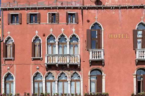 Gothic Windows in Venetian Palace Stock Photo - Image of palaces, ornate: 115665200