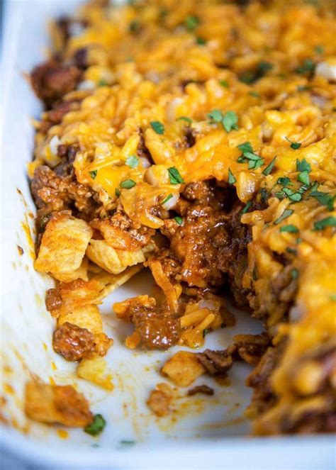 Frito pie is a Southwest American casserole that's crunchy, spicy ...