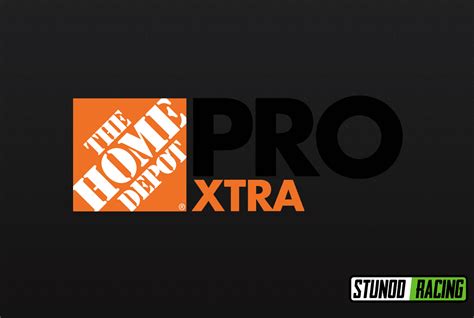 The Home Depot and Pro Xtra Logo | Stunod Racing