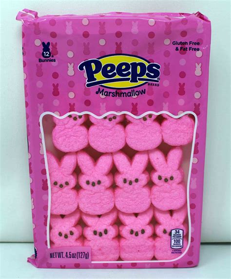 Peeps Marshmallow Bunnies Pack of 12 Pink - Walmart.com - Walmart.com