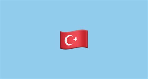 🇹🇷 Flag: Turkey Emoji on Apple iOS 13.2