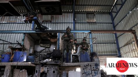 Israeli army shows underground ‘weapons factory’ in Gaza｜Arab News Japan