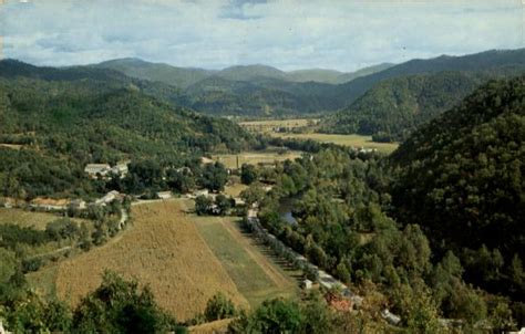 Panoramic View Of Cherokee Indian Reservation North Carolina