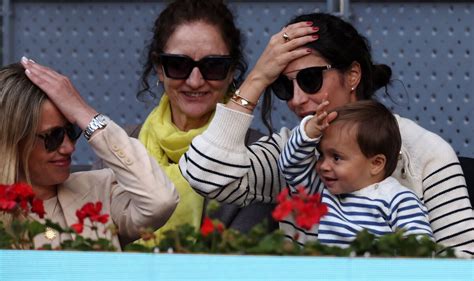 Rafael Nadal's son steals the show with adorable courtside reactions ...