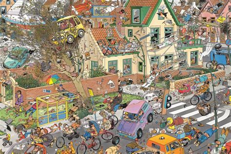 Puzzle Jan van Haasteren: La tempesta, 1 500 Pezzi | Puzzle-Mania.it