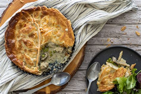 Chicken and Mushroom Pie Recipe - Feed Your Sole