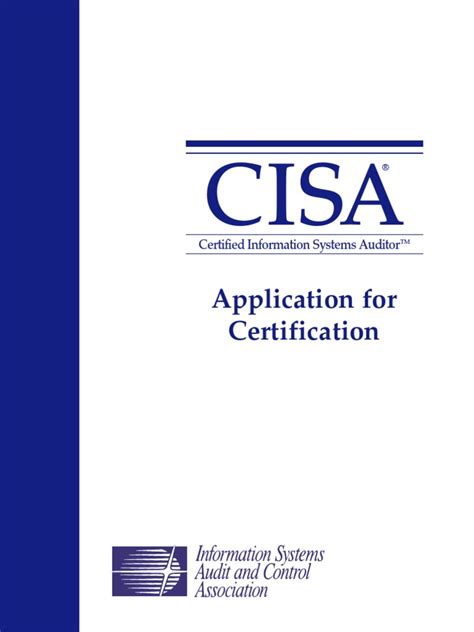 Cisa Application For Certification | PDF | Professional Certification ...