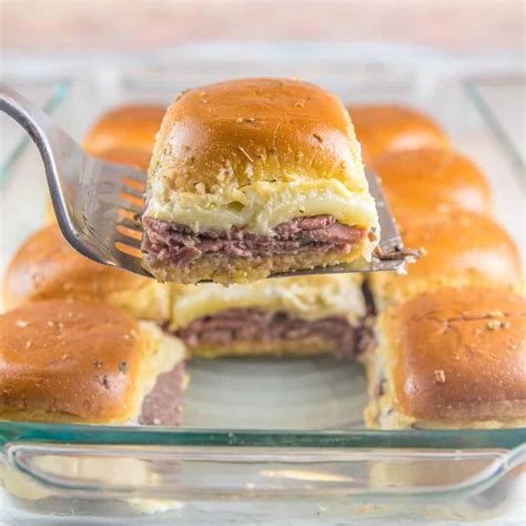 Baked Roast Beef Sliders | Bunsen Burner Bakery