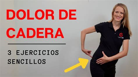 DOLOR DE CADERA - 3 Ejercicios Sencillos (Osteópata Alicante) - YouTube