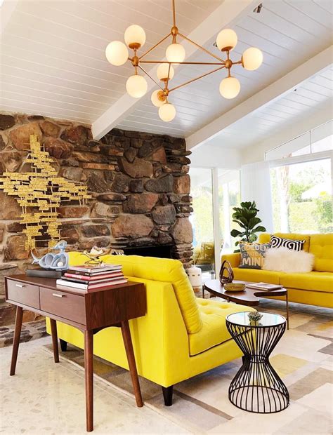 35 Retro Mid-Century Modern Living Room Ideas