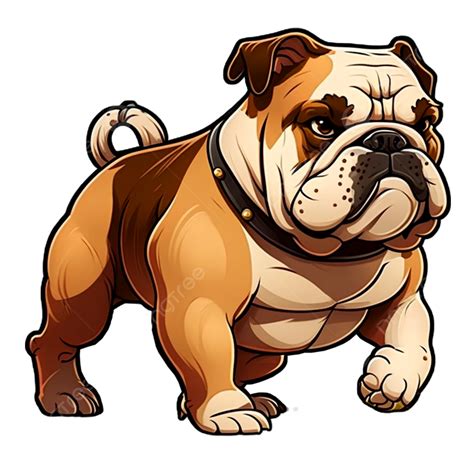 110 Cartoon Illustration Bulldog Logo Vector Graphic Free Download, Cartoon Clipart, Bulldog ...