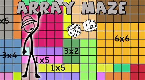 Free print to play-Array Maze | Mathcurious