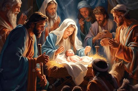 Premium Photo | Nativity scene vertep religious concept Star of Bethlehem Birth of the Son of ...