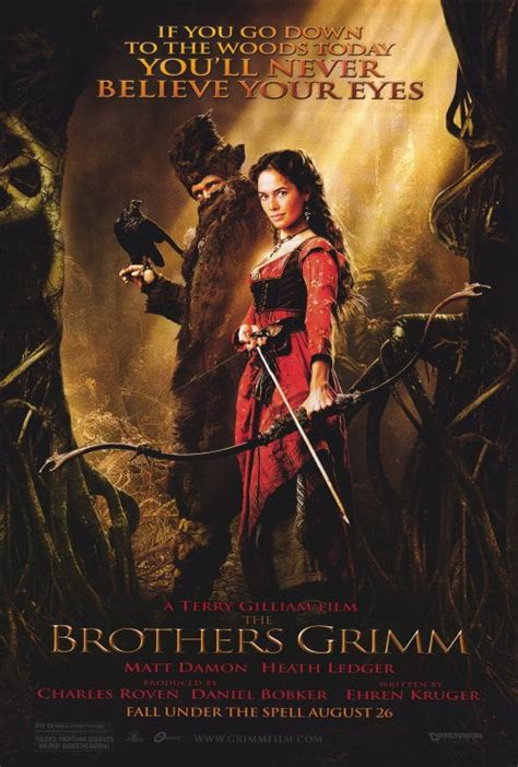 The Brothers Grimm - movie POSTER (Style F) (27" x 40") (2005 ...