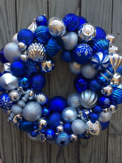 blue wreath wreaths on amazon - Love & Sweet Tea