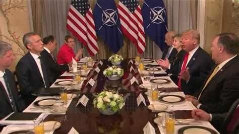 "Germany is a captive of Russia," says Trump during NATO meeting - YouTube