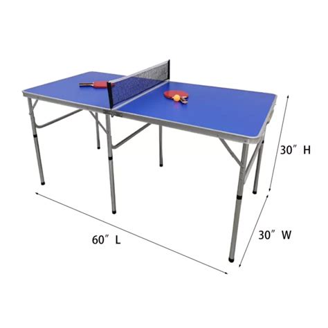 FOLDABLE PING PONG Table with Net Indoor Outdoor Tennis Table Ping Pong Foldable $79.80 - PicClick