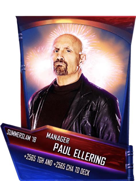 Paul Ellering (Manager) | WWE SuperCard Roster