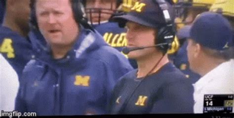 Booger Jim Harbaugh GIF - Booger JimHarbaugh Eating - Discover & Share GIFs