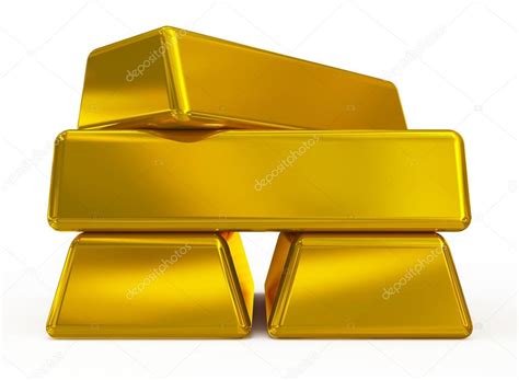 Gold bars stacked — Stock Photo © 3dvlaa #16356331