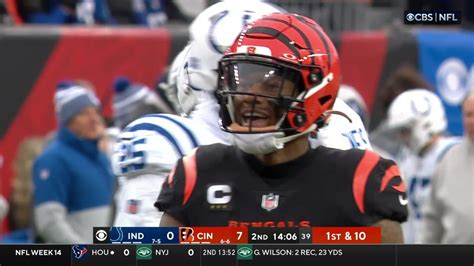 Cincinnati Bengals running back Joe Mixon rumbles his way to 46-yard gain