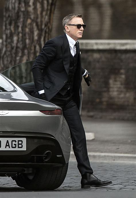 Spectre - Bond's Black Suit and Aston Martin in Rome » BAMF Style