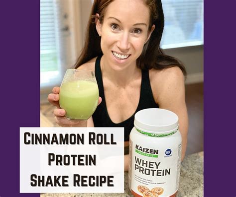 Cinnamon Roll Protein Shake Recipe - Online Fitness & Nutrition Coaching