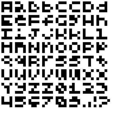 I made a font called pixel perfect : r/fonts