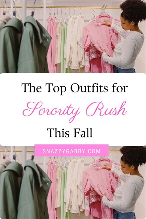 The Top Outfits for Sorority Rush this Fall in 2023 | Sorority rush outfits, Rush outfits ...