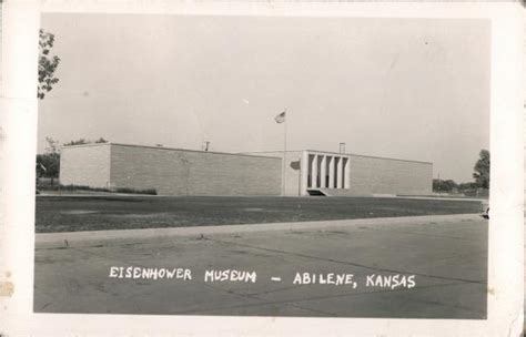 Eisenhower Museum Abilene, KS Postcard