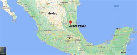 ¿Dónde está Ciudad Valles? Mapa Ciudad Valles - ¿Dónde está la ciudad?