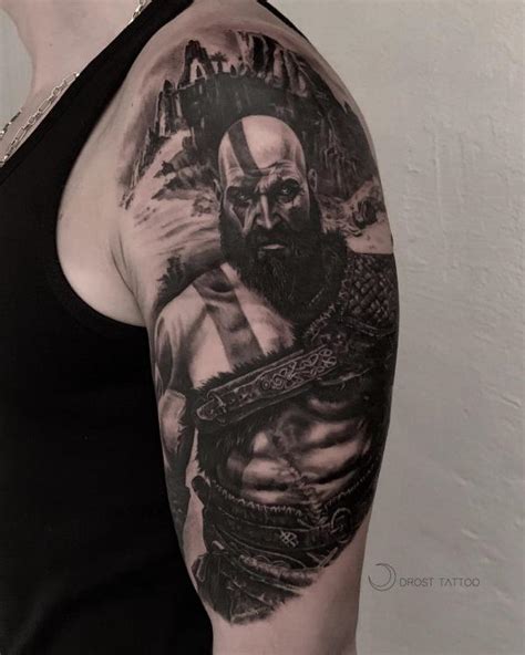 Kratos Tattoos: Unleash the Power of the God of War | Art and Design