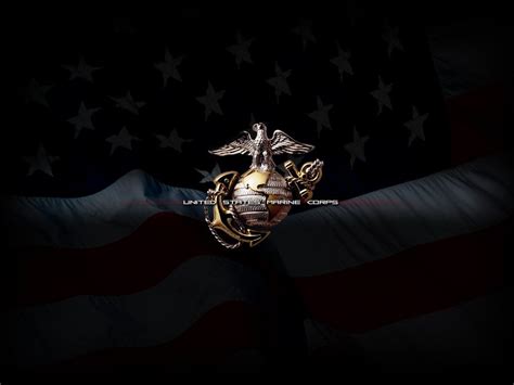 US Marine Corps Logo Wallpaper - WallpaperSafari