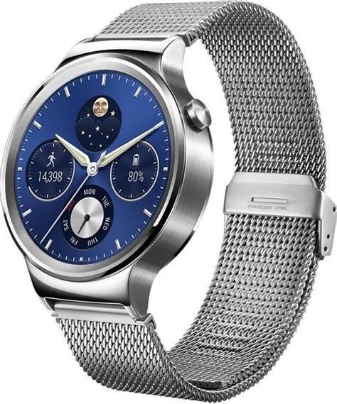 bol.com | Huawei Watch Classic W1 - Smartwatch - 42mm - Zilver