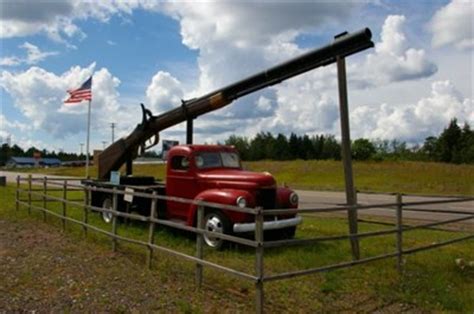 "Big Ernie" Largest working rifle in the world - West Ishpeming MI ...