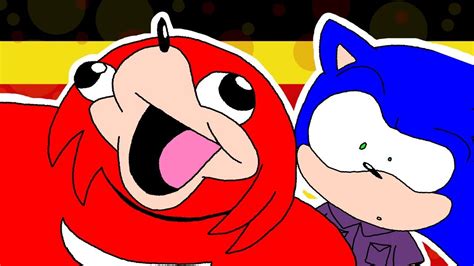 Sonic Meets Ugandan Knuckles - YouTube