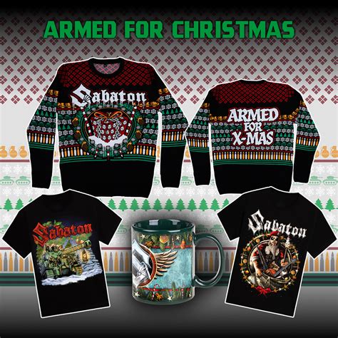 Sabaton on Twitter: "“All I want for Christmas is festive Sabaton merch ...