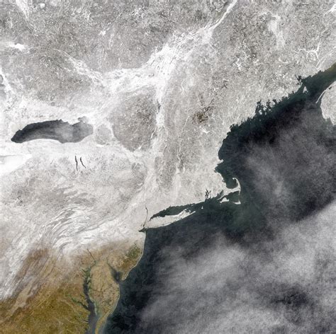 Where's the Snow? | NASA Photo of USA's Currently Snow Cover: - SnowBrains