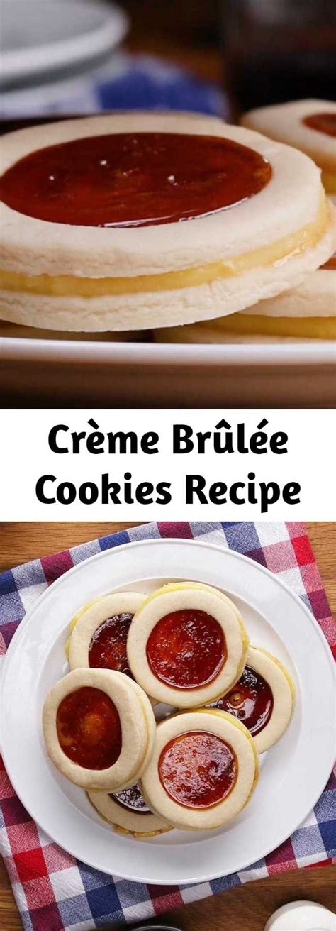 Crème Brûlée Cookies Recipe – 9am Chef