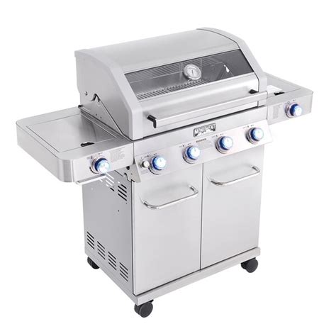 Monument Grills Monument 4-Burner Liquid Propane 72000 BTU Gas Grill ...