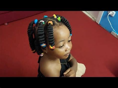 treading tutorial for kids with Brazilian wool (beautiful hairstyle ...