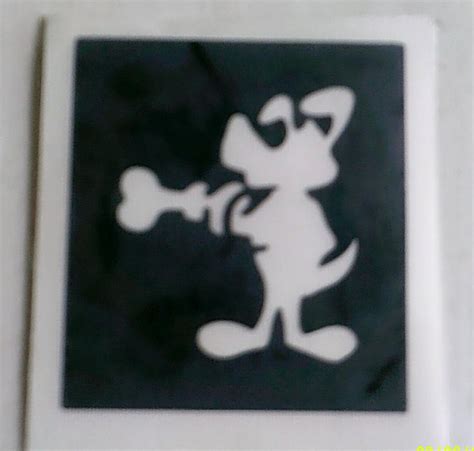 10 100 Cartoon Dog & Bone Stencils for Etching on Glass Brilliant for Special Gift - Etsy