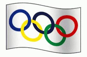 Waving GIF - Olympics Flag - Discover & Share GIFs